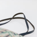 FENDI Zucca Canvas Tote Bag Green Silver Auth 176897-8