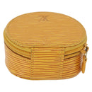LOUIS VUITTON Epi Ecrin Bijoux 8 Jewelry Box Yellow M48229 LV Auth 176908-2