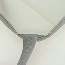 CHANEL Sports Line Backpack Nylon White Silver CC Auth 176920-13
