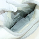 CHANEL Sports Line Backpack Nylon White Silver CC Auth 176920-19
