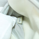 CHANEL Sports Line Backpack Nylon White Silver CC Auth 176920-23