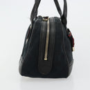 GUCCI GG Canvas Princi Hand Bag Black Gold 161720 Auth 176928-4