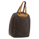 LOUIS VUITTON Monogram Excursion Hand Bag M41450 LV Auth 176934-1
