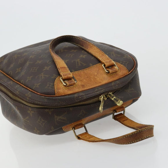 LOUIS VUITTON Monogram Excursion Hand Bag M41450 LV Auth 176934