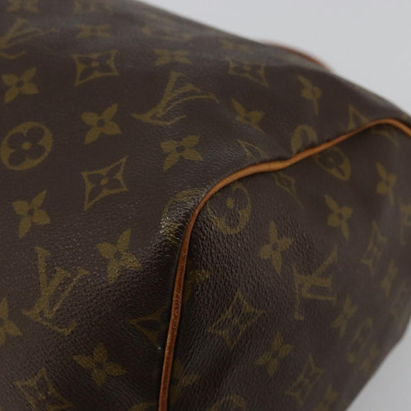 LOUIS VUITTON Monogram Speedy 30 Hand Bag M41526 LV Auth 176936