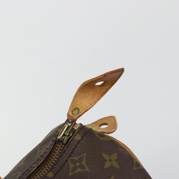 LOUIS VUITTON Monogram Speedy 30 Hand Bag M41526 LV Auth 176936