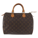LOUIS VUITTON Monogram Speedy 30 Hand Bag M41526 LV Auth 176937A-13
