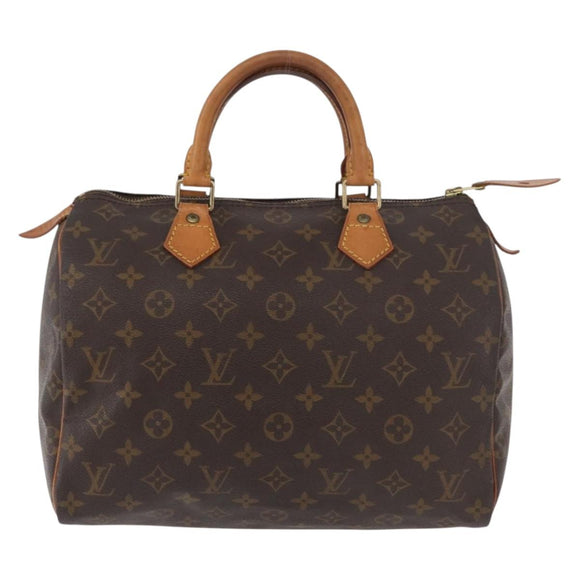 LOUIS VUITTON Monogram Speedy 30 Hand Bag M41526 LV Auth 176937A