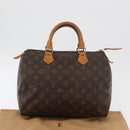 LOUIS VUITTON Monogram Speedy 30 Hand Bag M41526 LV Auth 176937A-12