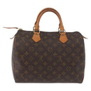 LOUIS VUITTON Monogram Speedy 30 Hand Bag M41526 LV Auth 176937A-2