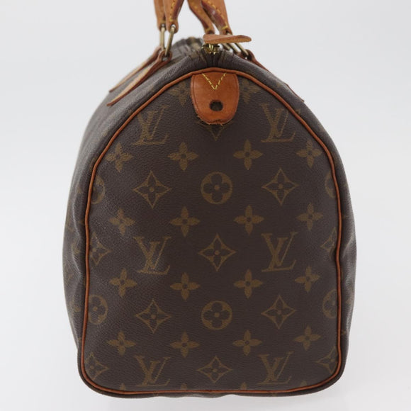 LOUIS VUITTON Monogram Speedy 30 Hand Bag M41526 LV Auth 176937A