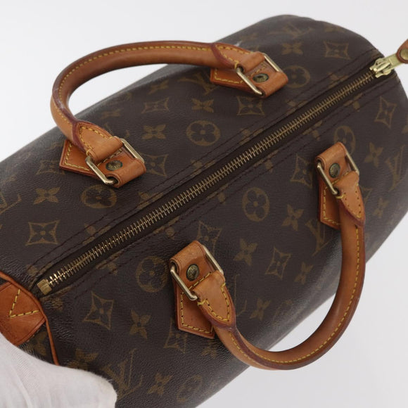 LOUIS VUITTON Monogram Speedy 30 Hand Bag M41526 LV Auth 176937A