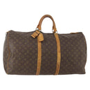 LOUIS VUITTON Monogram Keepall 60 Boston Bag M41422 LV Auth 176940-1