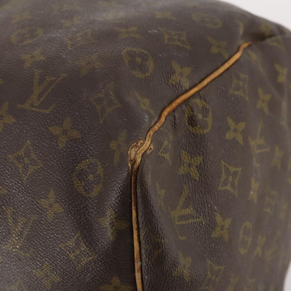 LOUIS VUITTON Monogram Keepall 60 Boston Bag M41422 LV Auth 176940