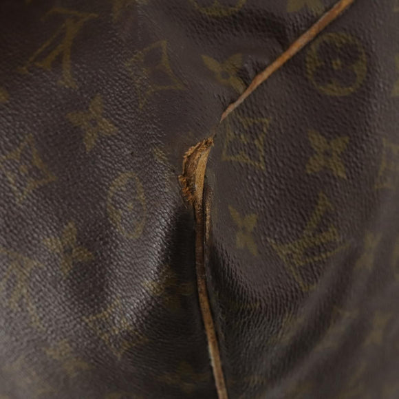 LOUIS VUITTON Monogram Keepall 60 Boston Bag M41422 LV Auth 176940