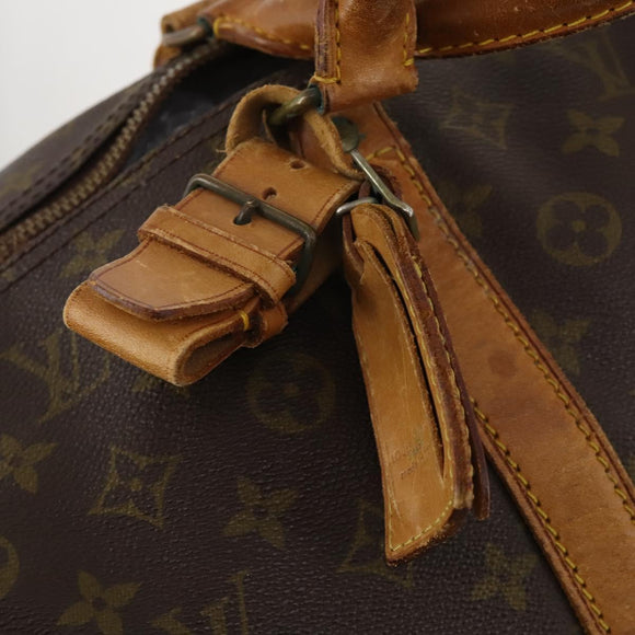 LOUIS VUITTON Monogram Keepall 60 Boston Bag M41422 LV Auth 176940
