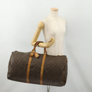 LOUIS VUITTON Monogram Keepall 60 Boston Bag M41422 LV Auth 176940-25