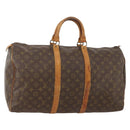 LOUIS VUITTON Monogram Keepall 50 Boston Bag M41426 LV Auth 176941-1