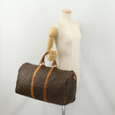 LOUIS VUITTON Monogram Keepall 50 Boston Bag M41426 LV Auth 176941-23