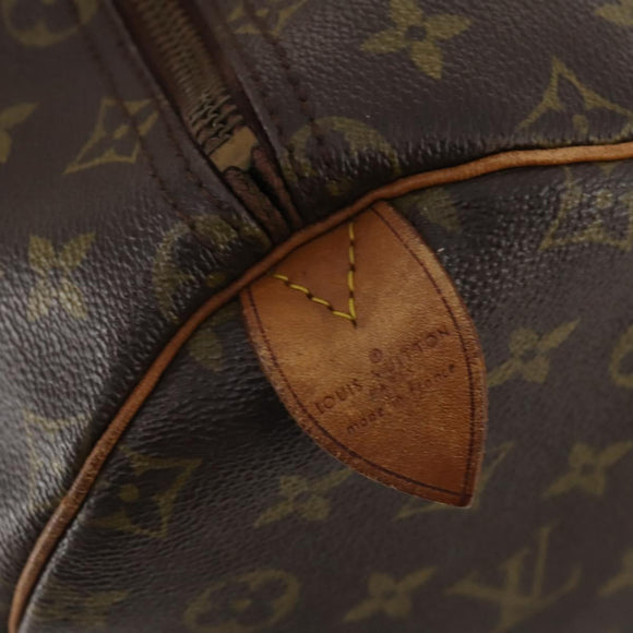 LOUIS VUITTON Monogram Keepall 55 Boston Bag M41424 LV Auth 176942