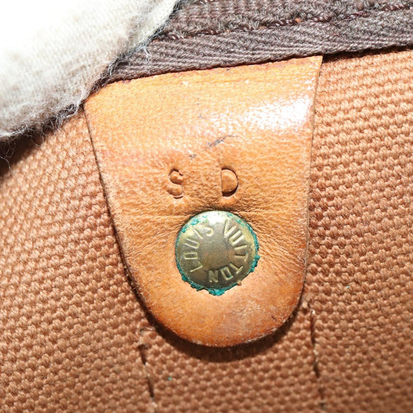 LOUIS VUITTON Monogram Keepall 55 Boston Bag M41424 LV Auth 176942