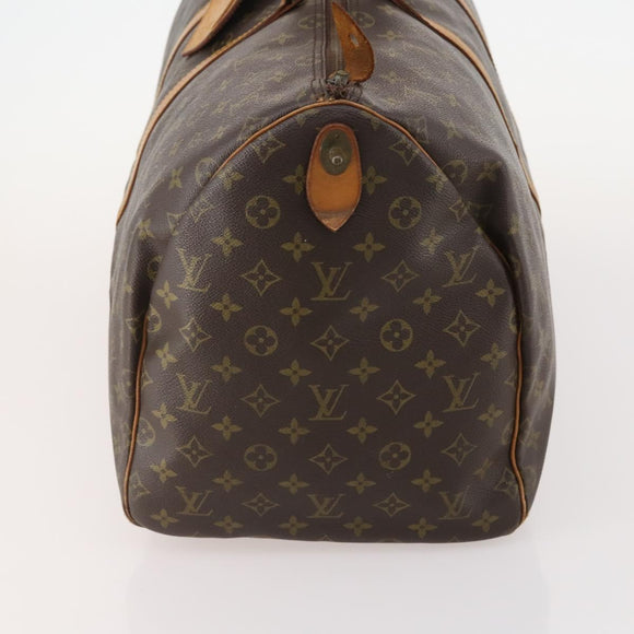 LOUIS VUITTON Monogram Keepall 55 Boston Bag M41424 LV Auth 176942