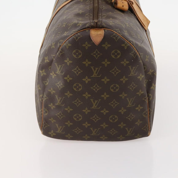 LOUIS VUITTON Monogram Keepall 55 Boston Bag M41424 LV Auth 176942