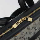 LOUIS VUITTON Monogram Mini Josephine PM Hand Bag Blue M92049 LV Auth 176944-17