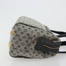 LOUIS VUITTON Monogram Mini Josephine PM Hand Bag Blue M92049 LV Auth 176944-3