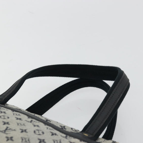LOUIS VUITTON Monogram Mini Josephine PM Hand Bag Blue M92049 LV Auth 176944