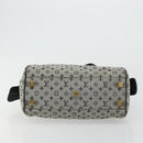 LOUIS VUITTON Monogram Mini Josephine PM Hand Bag Blue M92049 LV Auth 176944-5