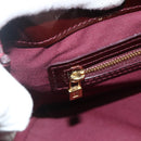 LOUIS VUITTON Vernis Wilshire PM Hand Bag Rouge Favist M91644 LV Auth 176945-18