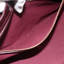 LOUIS VUITTON Vernis Wilshire PM Hand Bag Rouge Favist M91644 LV Auth 176945-19