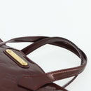 LOUIS VUITTON Vernis Wilshire PM Hand Bag Rouge Favist M91644 LV Auth 176945-8
