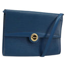 LOUIS VUITTON Epi Pochette Arche Shoulder Bag Blue M52575 LV Auth 176947-1