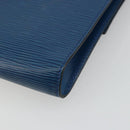 LOUIS VUITTON Epi Pochette Arche Shoulder Bag Blue M52575 LV Auth 176947-17