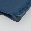 LOUIS VUITTON Epi Pochette Arche Shoulder Bag Blue M52575 LV Auth 176947-18