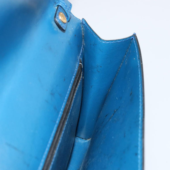 LOUIS VUITTON Epi Pochette Arche Shoulder Bag Blue M52575 LV Auth 176947