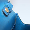 LOUIS VUITTON Epi Pochette Arche Shoulder Bag Blue M52575 LV Auth 176947-9