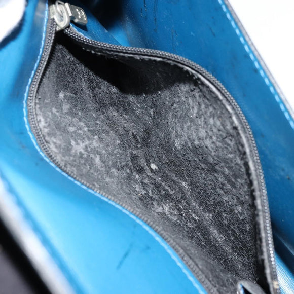 LOUIS VUITTON Epi Pochette Arche Shoulder Bag Blue M52575 LV Auth 176947