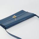 LOUIS VUITTON Epi Pochette Arche Shoulder Bag Blue M52575 LV Auth 176947-6