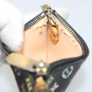 LOUIS VUITTON Monogram Multicolor Pochette Cles Purse Black M13664 Auth 176954-18