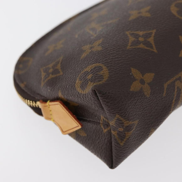 LOUIS VUITTON Monogram Pochette Cosmetic PM Pouch M43998 LV Auth 176957