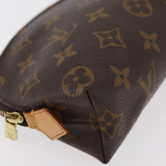 LOUIS VUITTON Monogram Pochette Cosmetic PM Pouch M43998 LV Auth 176957