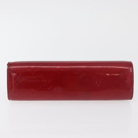LOUIS VUITTON Monogram Vernis Trousse Pouch Pomme D'amour M93568 LV Auth 176959