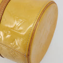 LOUIS VUITTON Monogram Vernis Bedford Hand Bag Beige M91006 LV Auth 176970-8