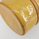 LOUIS VUITTON Monogram Vernis Bedford Hand Bag Beige M91006 LV Auth 176970-17