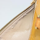 LOUIS VUITTON Monogram Vernis Bedford Hand Bag Beige M91006 LV Auth 176970-10
