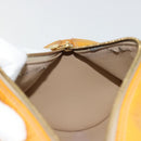 LOUIS VUITTON Monogram Vernis Bedford Hand Bag Beige M91006 LV Auth 176970-19