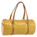 LOUIS VUITTON Monogram Vernis Bedford Hand Bag Beige M91006 LV Auth 176970-1